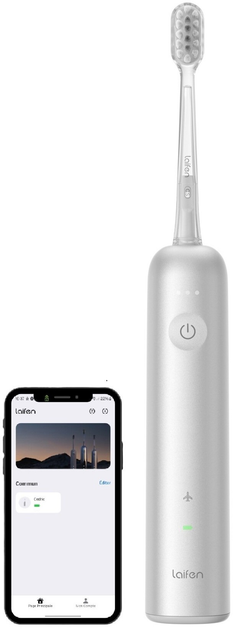 Електрична зубна щітка Laifen Wave LFTB01-A Aluminium (1TB91-A-EU-SI-002) - зображення 3