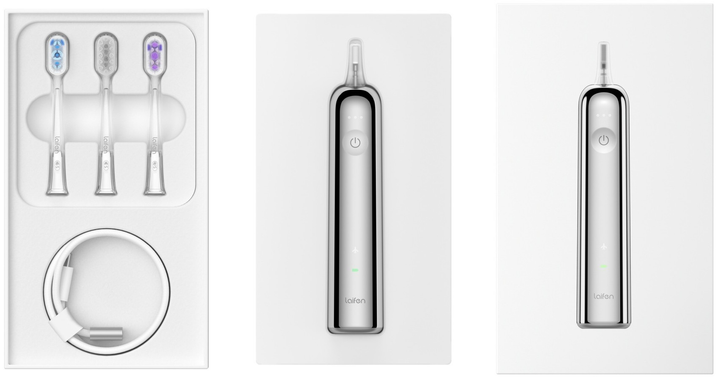 Електрична зубна щітка Laifen Wave LFTB01-S Stainless steel (1TB91-S-EU-SS-002) - зображення 4