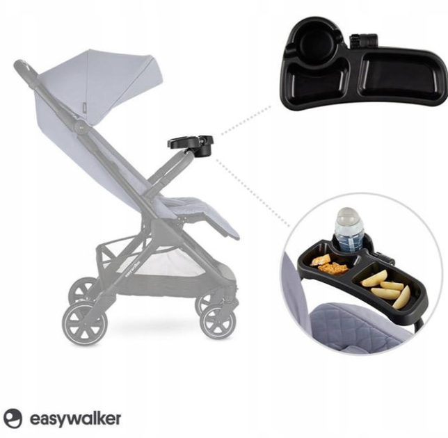 Taca na jedzenie do wózka Easywalker Miley/Jackey/Harvey/Jimmey/Rockey (8720512112238) - obraz 4