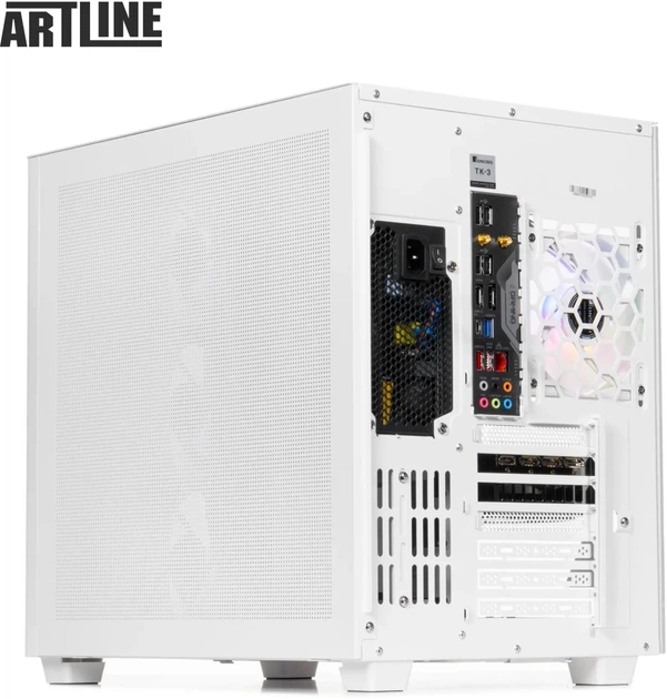 Компьютер ARTLINE Gaming TankWhite (TankWhitev09) Intel Core i7-14700F / RAM 32ГБ / SSD1 ТБ / nVidia GeForce RTX 4070 Ti Super 16ГБ / Wi-Fi / Bluetooth - изображение 15