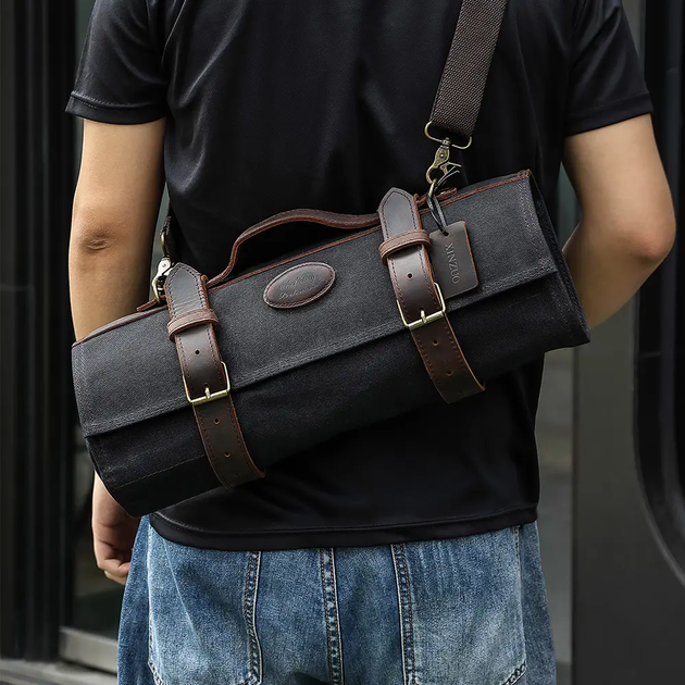 Сумка XINZUO 90 см 14 секций Чёрный (bag-004-1) - Фото 4 Сумка XINZUO 90 см 14 секций Чёрный (bag-004-1) - изображение 4