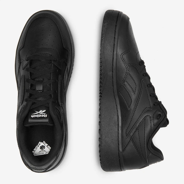 Подростковые кожаные кеды для мальчика Reebok Atr Chill Jr 100200204 39 Черные (5905588391562) - изображение 4