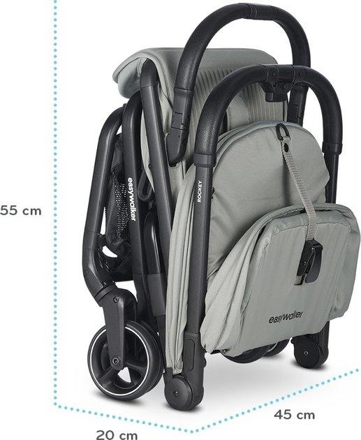 Прогулянкова коляска Easywalker Rockey S Bright Taupe (8720512117479) - зображення 11