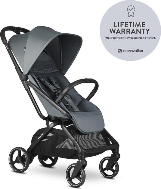 Прогулянкова коляска Easywalker Rockey M Smooth Grey (8720512117509) - зображення 7