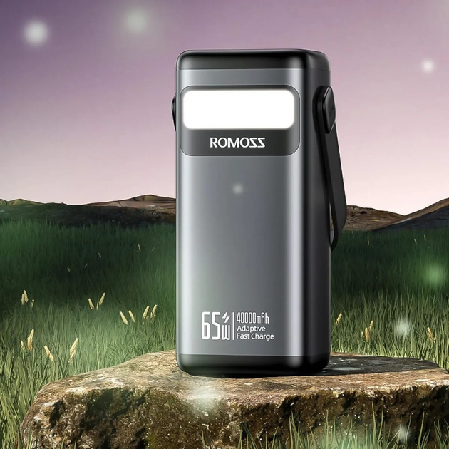УМБ Romoss PMT40 40000mAh 65W Black (6958377515815) - зображення 6