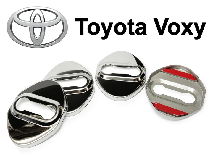 Накладка (заглушка) замка дверей Toyota Voxy (4 двери) Хром - Фото 1 Накладка (заглушка) замка дверей Toyota Voxy (4 двери) Хром - изображение 1