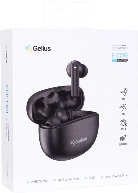 Навушники BT Gelius Encore GP-TWS005X Black - зображення 7
