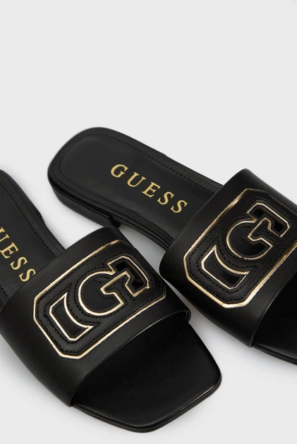 Жіночі чорні слайдери Guess 41 FLJTARLEA19 - Фото 7 Жіночі чорні слайдери Guess 41 FLJTARLEA19 - изображение 7