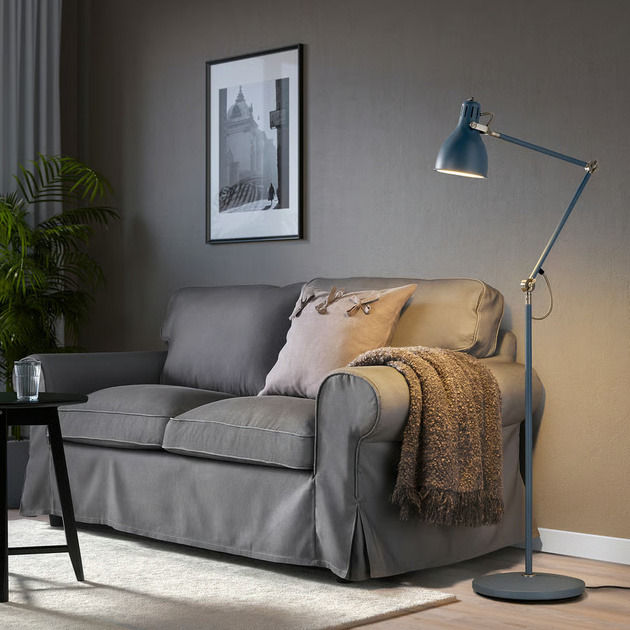 Lampa podłogowa/do czytania IKEA ARÖD Turkusowa (405.140.50) - obraz 5