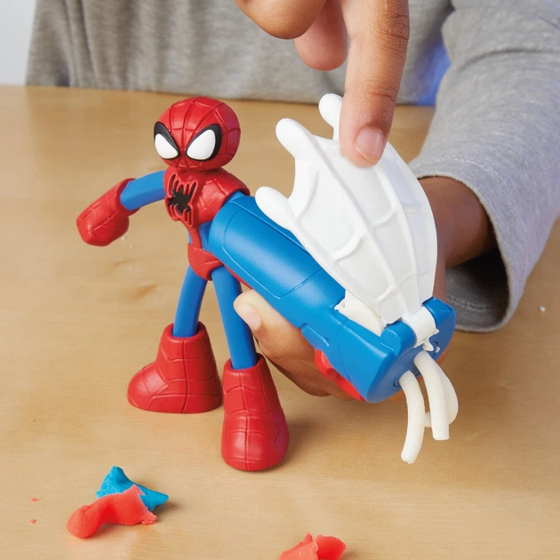 Zestaw kreatywny z masą plastyczną Hasbro Play-Doh Marvel Przygody bohaterów (G0333) - obraz 7