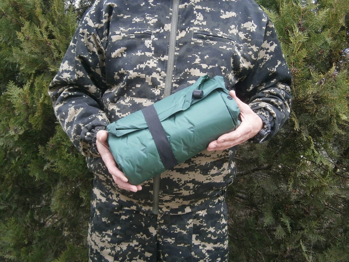 Самонадувний килимок - каремат Ranger Batur 185 см 60 см 2,5 см - изображение 5