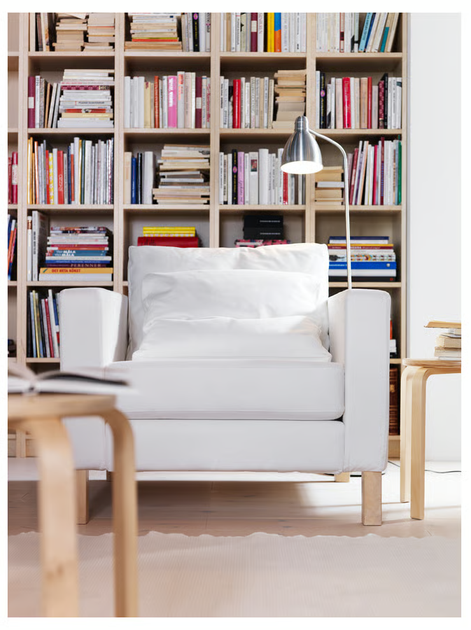 Lampa podłogowa IKEA LERSTA do czytania Aluminium efekt chromowania (001.106.40) - obraz 6