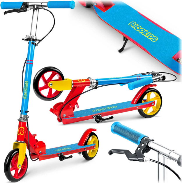 Hulajnoga dziecięca Ricokids Kodi Niebiesko-czerwona (5903890619688) - obraz 8