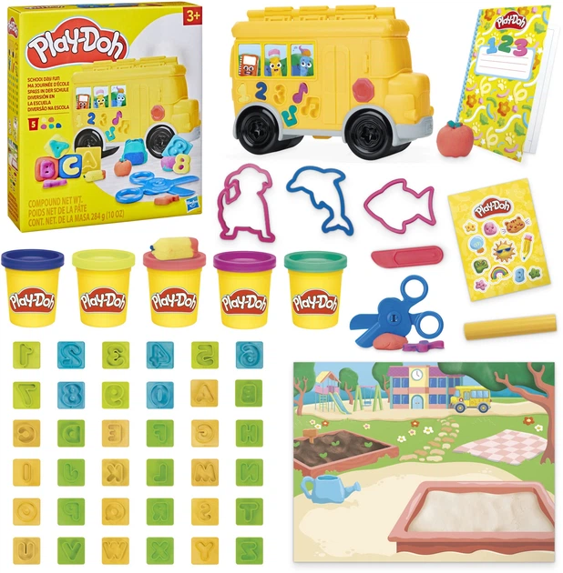 Zestaw kreatywny Hasbro Play-Doh School day fun G1641 (5010996293879) - obraz 3