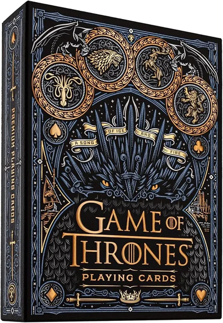 Настільна гра Theory11 Гральні карти Гра престолів (Game of Thrones) - Фото 1 Настільна гра Theory11 Гральні карти Гра престолів (Game of Thrones) - зображення 1