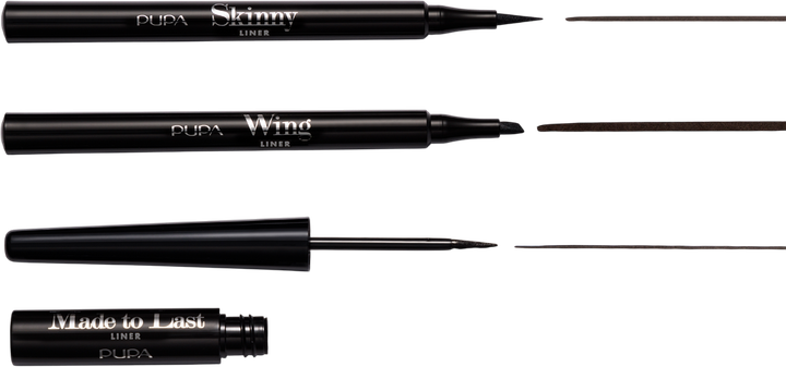 Eyeliner do oczu Pupa Wing Liner 001 Extra Black 1 ml (8011607289547) - obraz 2