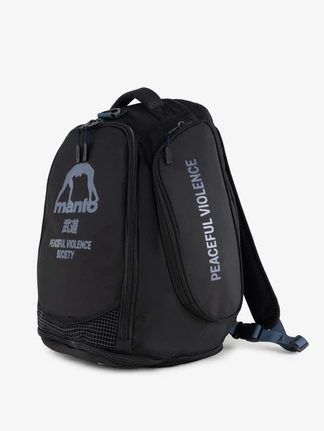 Рюкзак MANTO convertible backpack SOCIETY medium black - изображение 4