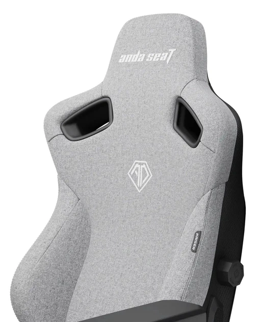 Крісло для геймерів Anda Seat Kaiser 3 Size XL Fabric Grey (AD12YDC-XL-01-G-PV/F) - зображення 4