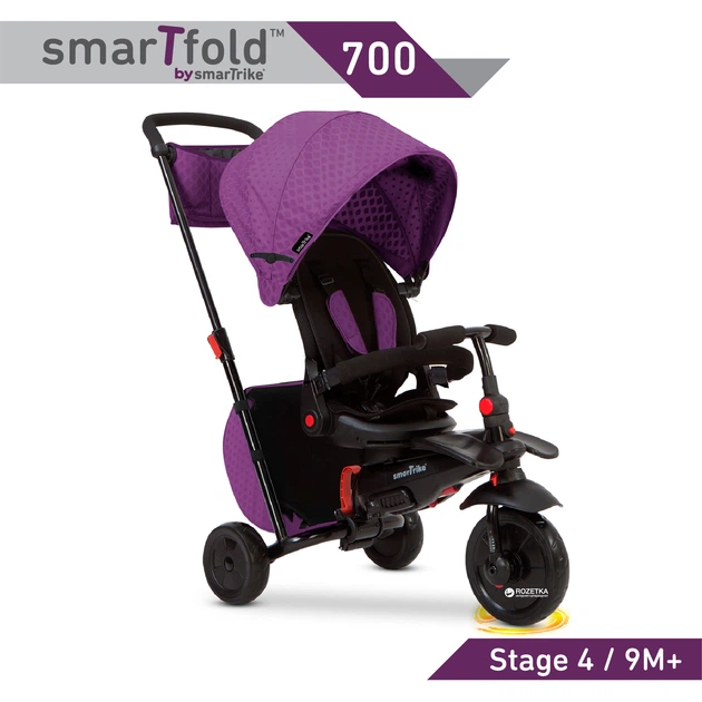 Велосипед Smart Trike SmarTfold 700 8 в 1 Лиловый (5500100) (4895211400161) - Фото 5 Велосипед Smart Trike SmarTfold 700 8 в 1 Лиловый (5500100) (4895211400161) - изображение 5