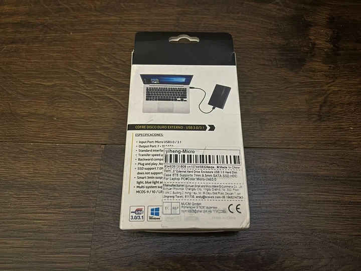 Внешний SSD-диск 1000GB USB 3.0 - Фото 5 Внешний SSD-диск 1000GB USB 3.0 - изображение 5