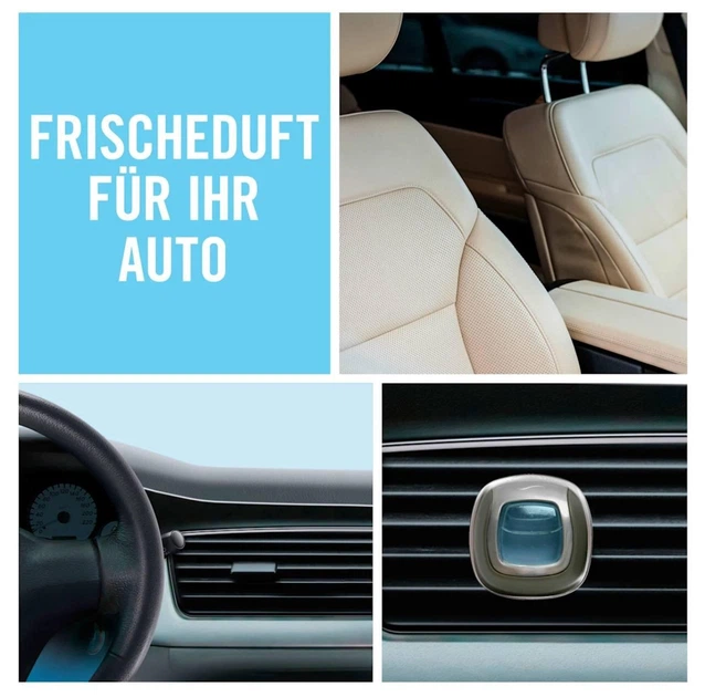 Освіжувач для авто, запах нового шкіряного салону Febreze car 1 шт - Фото 2 Освіжувач для авто, запах нового шкіряного салону Febreze car 1 шт - изображение 2