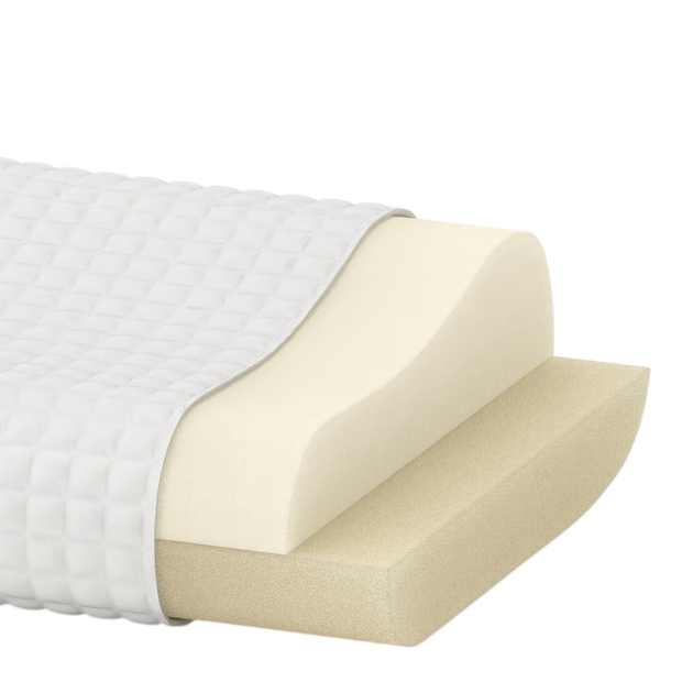 Подушка IKEA ROSENSKÄRM ортопедична біла сон на боці/спині 33 x 50 см (904.443.66) - зображення 2