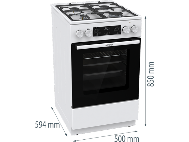 Кухонна плита Gorenje - GK 5C43 WF - зображення 2
