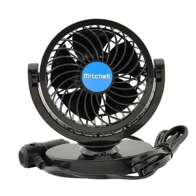 Вентилятор автомобильный Mitchell CAR SMALL FAN F15 / Автомобильный вентилятор 5 вольт / Вентилятор в машину - изображение 4