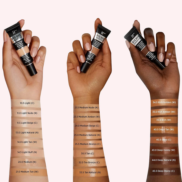 Korektor do twarzy It Cosmetics Bye Bye Under Eye Concealer 11.5 Light Beige wodoodporny 12 ml (3605971991455) - obraz 3