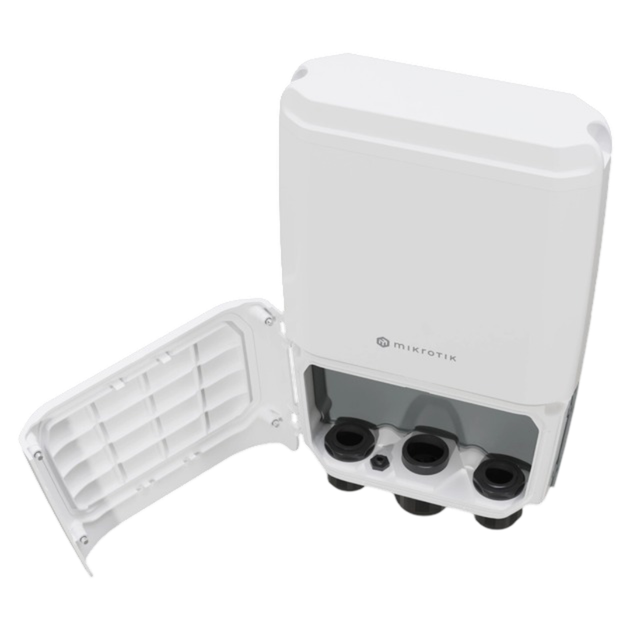 Комутатор MikroTik FiberBox Plus керований CRS305-1G-4S+OUT - 4 порти SFP+ у захищеному корпусі IP66 (99-00014012) - зображення 3