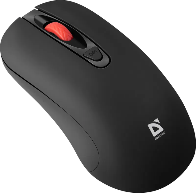 Мышь Defender Nexus MS-195 Wireless Black (4745090822823) - Фото 2 Мышь Defender Nexus MS-195 Wireless Black (4745090822823) - изображение 2