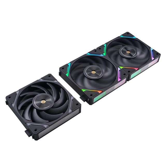 Вентилятор 1stPlayer XF7 Black (XF7-BK-1IN1) - зображення 11