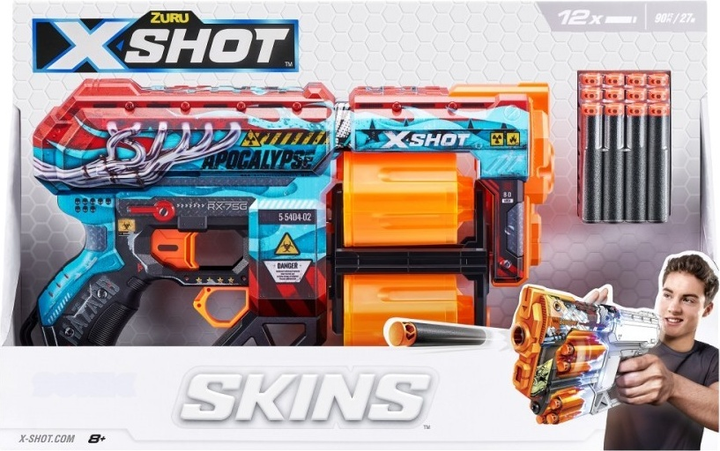 Бластер Zuru X-Shot Skins Dread (4894680023826) - зображення 1