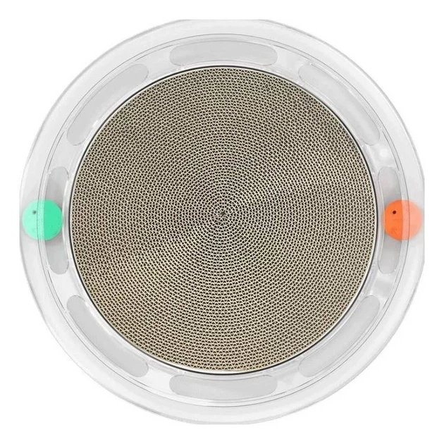 Игровая когтеточка для котов Petkit 4 в 1 с зоной отдыха и безопасным картоном цвет белый - изображение 2