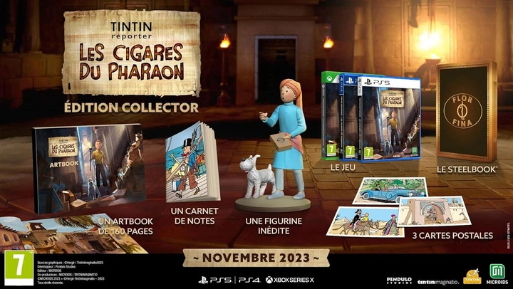 Tintin Reporter Cigars of the Pharaoh Collectors Edition (PS4) - изображение 2