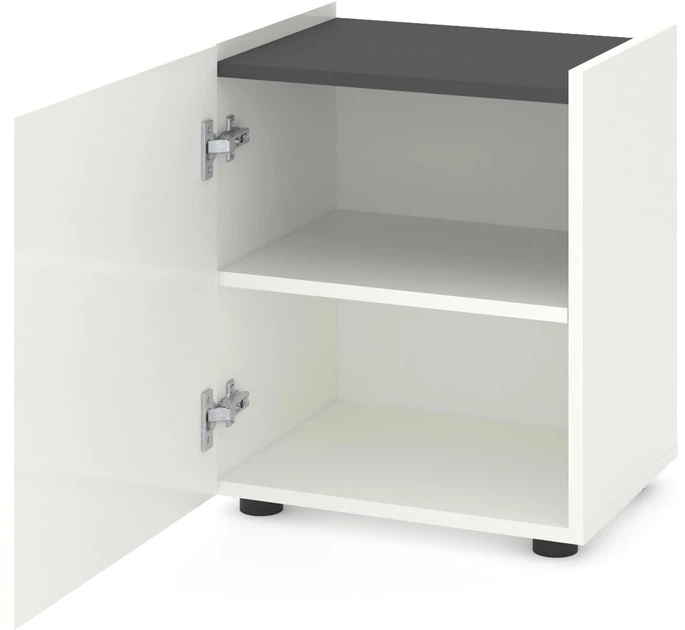Тумба прикроватная Metkas Home B028U 450х350х530 ЛДСП (MB028U-BA) - изображение 2