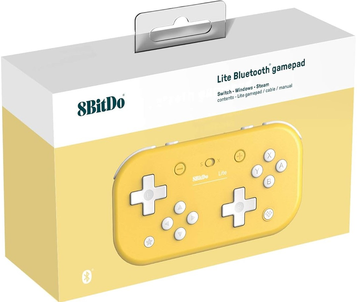 Бездротовий геймпад 8BitDo Lite Bluetooth Gamepad Yellow (RET00217) - зображення 4