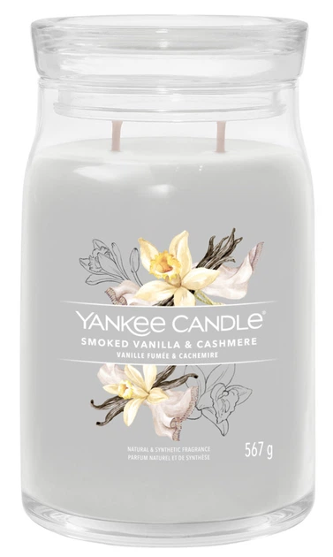 Ароматическая свеча Smoked Vanilla & Cashmere Large Yankee Candle - Фото 1 Ароматическая свеча Smoked Vanilla & Cashmere Large Yankee Candle - изображение 1