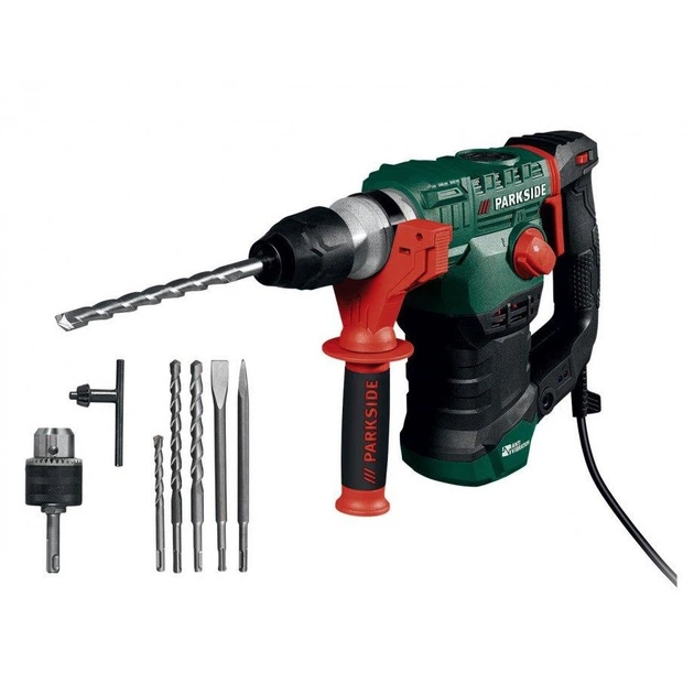 Перфоратор Parkside PBH 1500 E5 1500Вт SDS-Plus 5Дж 3 режими - зображення 8