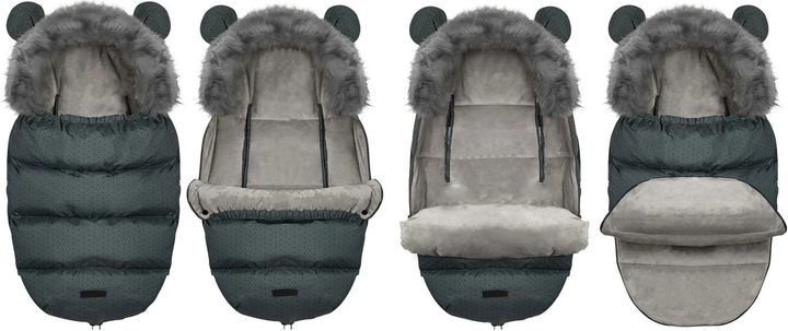 Конверт для коляски Ricokids Elmi Графітовий (5903890602086) - зображення 5
