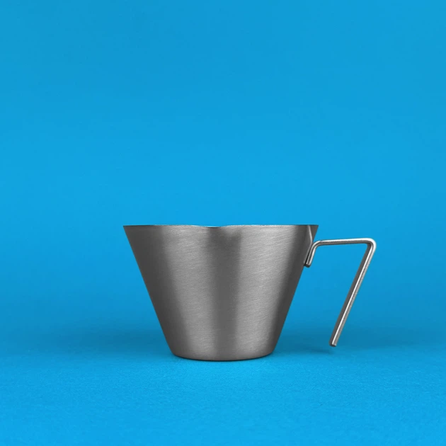 Джаг Питчер для эспрессо с мерной шкалой VD Coffee 100мл - Фото 1 Джаг Питчер для эспрессо с мерной шкалой VD Coffee 100мл - изображение 1
