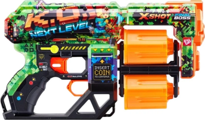 Blaster Zuru X-Shot Skins - Dread K.O. (4894680022669) - obraz 2