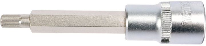 Nasadka YATO z końcówką Spline 1/2" M8 100 mm (YT-04352) - obraz 2