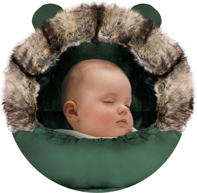 Конверт для коляски Ricokids Elmi Хакі (5903890604264) - зображення 13