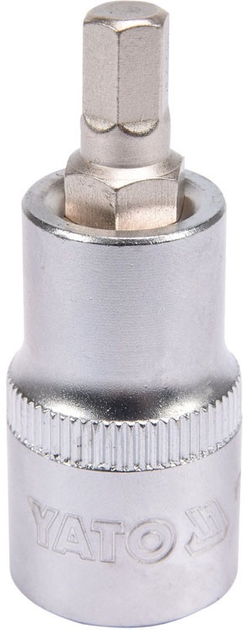 Головка YATO з викрутковою насадкою HEX 1/2" 7 мм 55 мм (YT-04383) - зображення 1