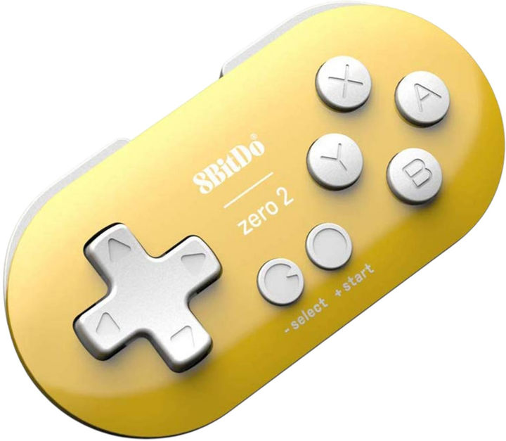 Kontroler bezprzewodowy 8BitDo Zero 2 Bluetooth Gamepad Yellow (RET00221) - obraz 4