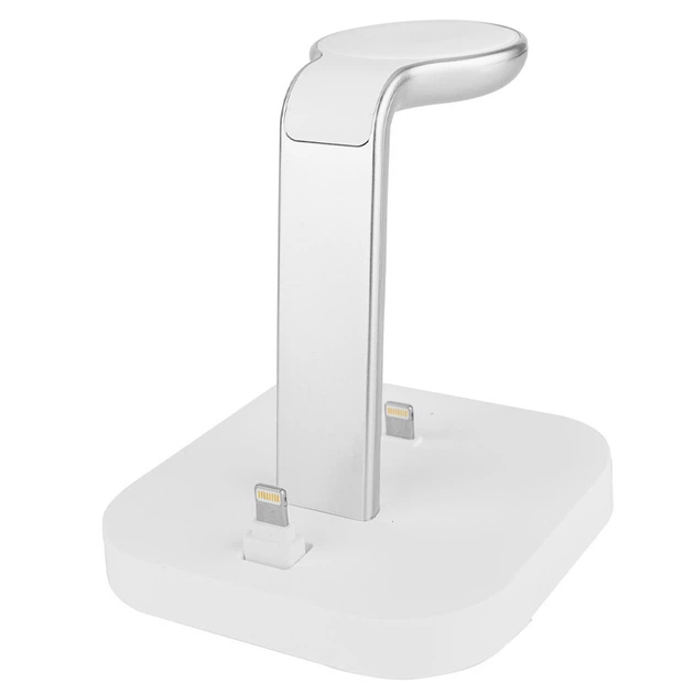 Бездротовий зарядний пристрій HOCO CW43 Graceful 3-in-1 (White) (199098) - Фото 1 Бездротовий зарядний пристрій HOCO CW43 Graceful 3-in-1 (White) (199098) - зображення 1