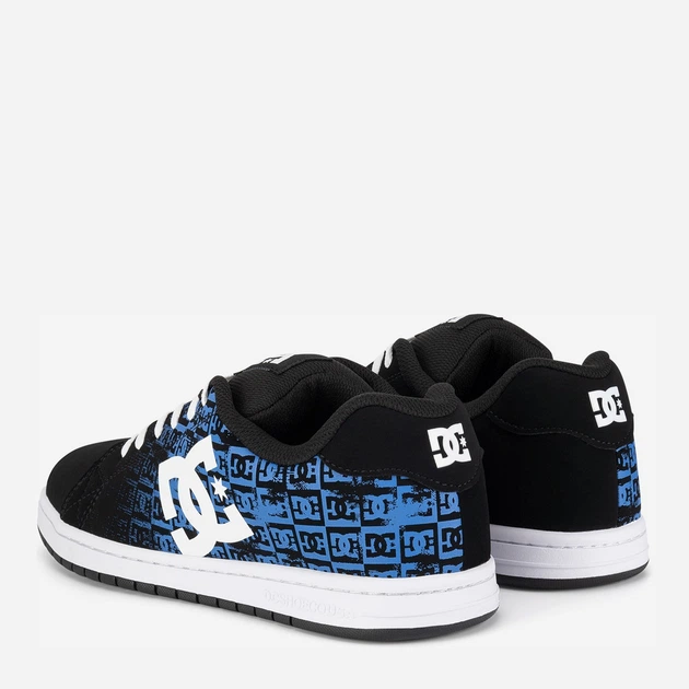 Мужские кеды кожаные низкие DC Shoes Gaveler ADYS100536-KYP 5905588839033 42.5 Черные (5905588839101) - изображение 3