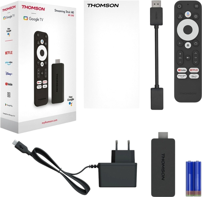 Медіаплеєр Thomson Streaming Stick 4K UHD (9120106661682) - зображення 4
