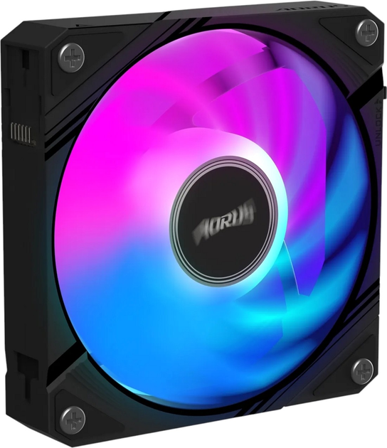 Wentylator Gigabyte Aorus EZ Chain Fan 120 Black (GP-ECFAN1201) - obraz 3